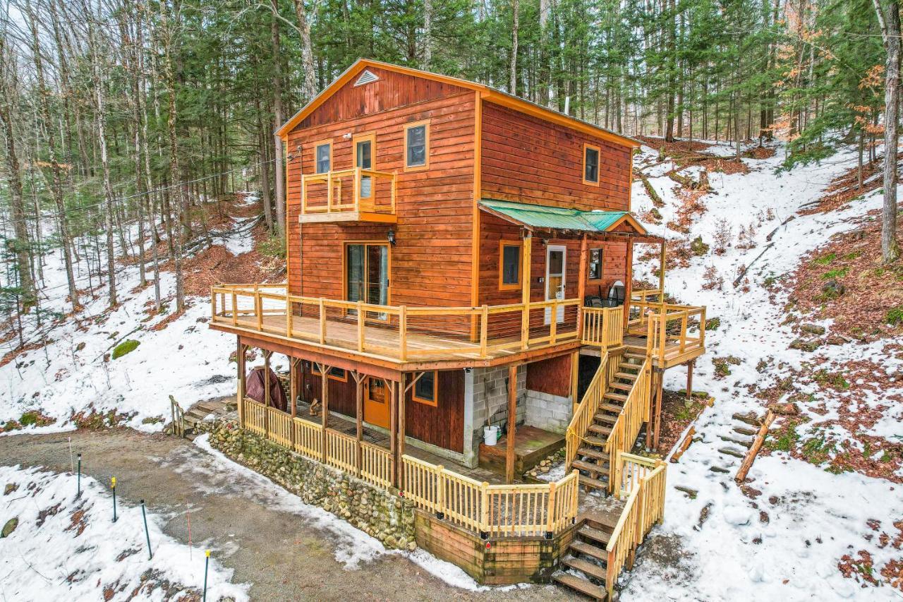 River Road Treehouse Retreat Warrensburg Exteriör bild